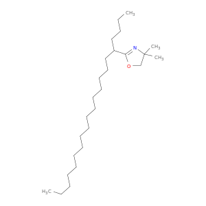 Oxazole, 2-(1-butylheptadecyl)-4,5-dihydro-4,4-dimethyl-