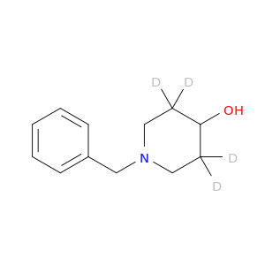 1-(苯基甲基)-4-哌啶-3,3,5,5-D4-醇