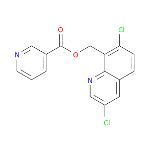 3-Pyridinecarboxylic acid, (3,7-dichloro-8-quinolinyl)methyl ester