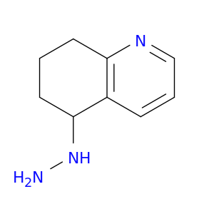 5,6,7,8-tetrahydroquinolin-5-ylhydrazine