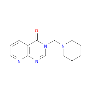 Pyrido[2,3-d]pyrimidin-4(3H)-one, 3-(1-piperidinylmethyl)-