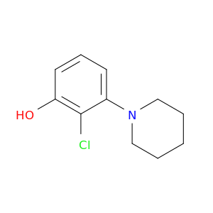 Phenol, 2-chloro-3-(1-piperidinyl)-