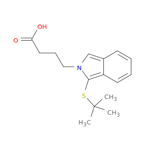 2H-Isoindole-2-butanoic acid, 1-[(1,1-dimethylethyl)thio]-