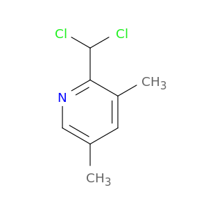 Pyridine, 2-(dichloromethyl)-3,5-dimethyl-