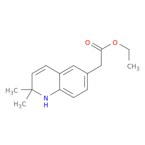 6-Quinolineacetic acid, 1,2-dihydro-2,2-dimethyl-, ethyl ester