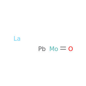 Lanthanum lead molybdenum oxide