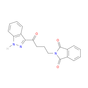 1H-Isoindole-1,3(2H)-dione, 2-[4-(1H-indazol-3-yl)-4-oxobutyl]-