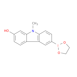 9H-Carbazol-2-ol, 6-(1,3,2-dioxaborolan-2-yl)-9-methyl-