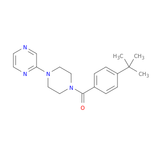 Piperazine, 1-[4-(1,1-dimethylethyl)benzoyl]-4-pyrazinyl-