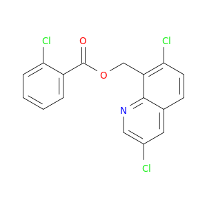 Benzoic acid, 2-chloro-, (3,7-dichloro-8-quinolinyl)methyl ester