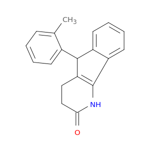 2H-Indeno[1,2-b]pyridin-2-one, 1,3,4,5-tetrahydro-5-(2-methylphenyl)-