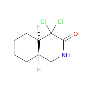 3(2H)-Isoquinolinone, 4,4-dichlorooctahydro-, trans-