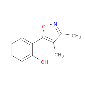 Phenol, 2-(3,4-dimethyl-5-isoxazolyl)-