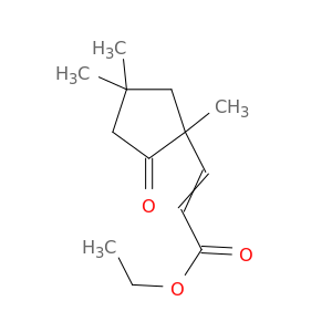 2-Propenoic acid, 3-(1,4,4-trimethyl-2-oxocyclopentyl)-, ethyl ester