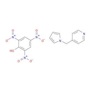 Pyridine, 4-(1H-pyrrol-1-ylmethyl)-, compd. with 2,4,6-trinitrophenol(1:1)