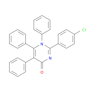 2-(4-Chlorophenyl)-1,5,6-triphenylpyrimidin-4(1H)-one