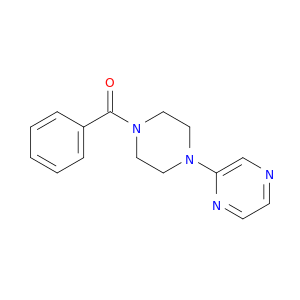 Piperazine, 1-benzoyl-4-pyrazinyl-