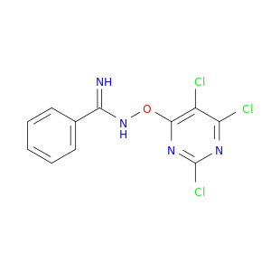 N-((2,5,6-Trichloropyrimidin-4-yl)oxy)benzimidamide