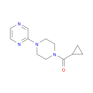 Piperazine, 1-(cyclopropylcarbonyl)-4-pyrazinyl-