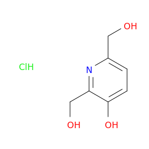 (3-羟基吡啶-2,6-二基)二甲醇 盐酸盐