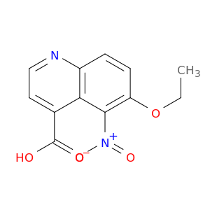 4-Quinolinecarboxylic acid, 6-ethoxy-5-nitro-