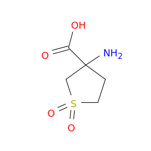 3-amino-1,1-dioxo-1lambda6-thiolane-3-carboxylic acid