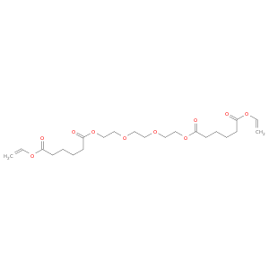 7,10,13,16-Tetraoxadocosanedioic acid, 6,17-dioxo-, diethenyl ester