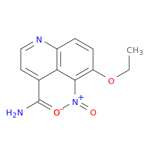 4-Quinolinecarboxamide, 6-ethoxy-5-nitro-