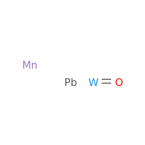 Lead manganese tungsten oxide