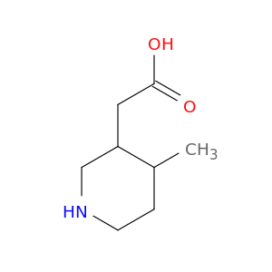 2-(4-methylpiperidin-3-yl)acetic acid