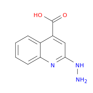 4-Quinolinecarboxylicacid, 2-hydrazinyl-