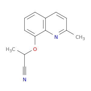 Propanenitrile, 2-[(2-methyl-8-quinolinyl)oxy]-