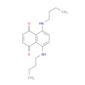 1,4-Naphthalenedione, 5,8-bis(butylamino)-