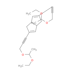 Pentalene, 2,5-bis[3-(1-ethoxyethoxy)-1-propynyl]-1,3a,4,6a-tetrahydro-