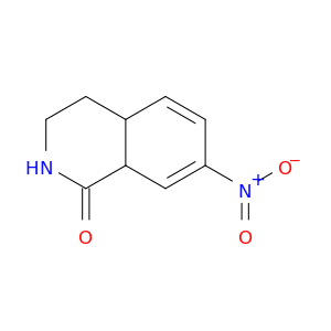 7-nitro-3,4,4a,8a-tetrahydro-2H-isoquinolin-1-one