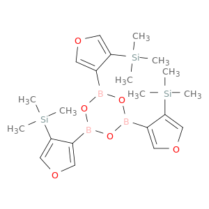 Boroxin, tris[4-(trimethylsilyl)-3-furanyl]-