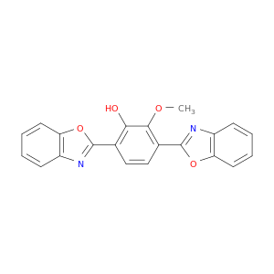 Phenol, 3,6-bis(2-benzoxazolyl)-2-methoxy-