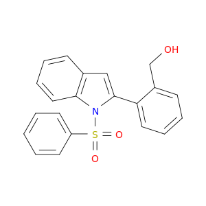 1H-Indole, 2-[2-(hydroxymethyl)phenyl]-1-(phenylsulfonyl)-