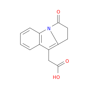 1H-Pyrrolo[1,2-a]indole-9-acetic acid, 2,3-dihydro-3-oxo-