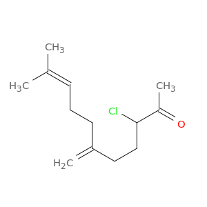 9-Undecen-2-one, 3-chloro-10-methyl-6-methylene-