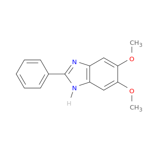 1H-Benzimidazole, 5,6-dimethoxy-2-phenyl-