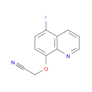 Acetonitrile, [(5-fluoro-8-quinolinyl)oxy]-