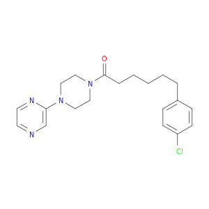 Piperazine, 1-[6-(4-chlorophenyl)-1-oxohexyl]-4-pyrazinyl-