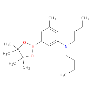 N,N-DIBUTYL-3-METHYL-5-(4,4,5,5-TETRAMETHYL-1,3,2-DIOXABOROLAN-2-YL) ANILINE