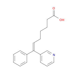 6-Heptenoic acid, 7-phenyl-7-(3-pyridinyl)-, (Z)-