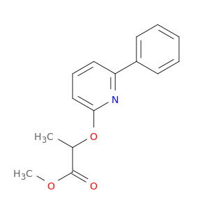 Propanoic acid, 2-[(6-phenyl-2-pyridinyl)oxy]-, methyl ester