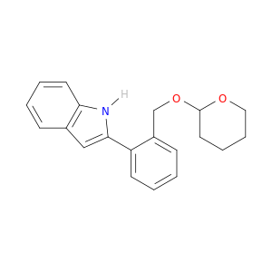 1H-Indole, 2-[2-[[(tetrahydro-2H-pyran-2-yl)oxy]methyl]phenyl]-