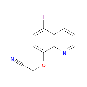 Acetonitrile, [(5-iodo-8-quinolinyl)oxy]-