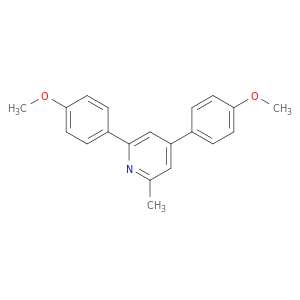 Pyridine, 2,4-bis(4-methoxyphenyl)-6-methyl-