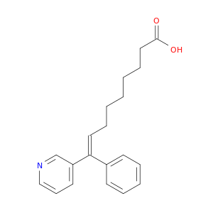 8-Nonenoic acid, 9-phenyl-9-(3-pyridinyl)-, (E)-